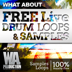 Free Live / Acoustic Drum Loops & Samples (W. A. Production)