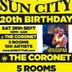 SUN CITY 20TH BIRTHDAY SAT 26TH SEPT DJ SUPA D OLDSKOOL GARAGE MIX