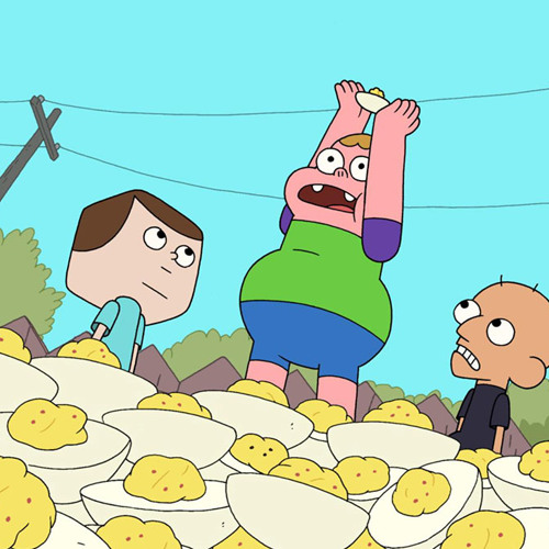 Eating Eggs [For Cartoon Network's Clarence]