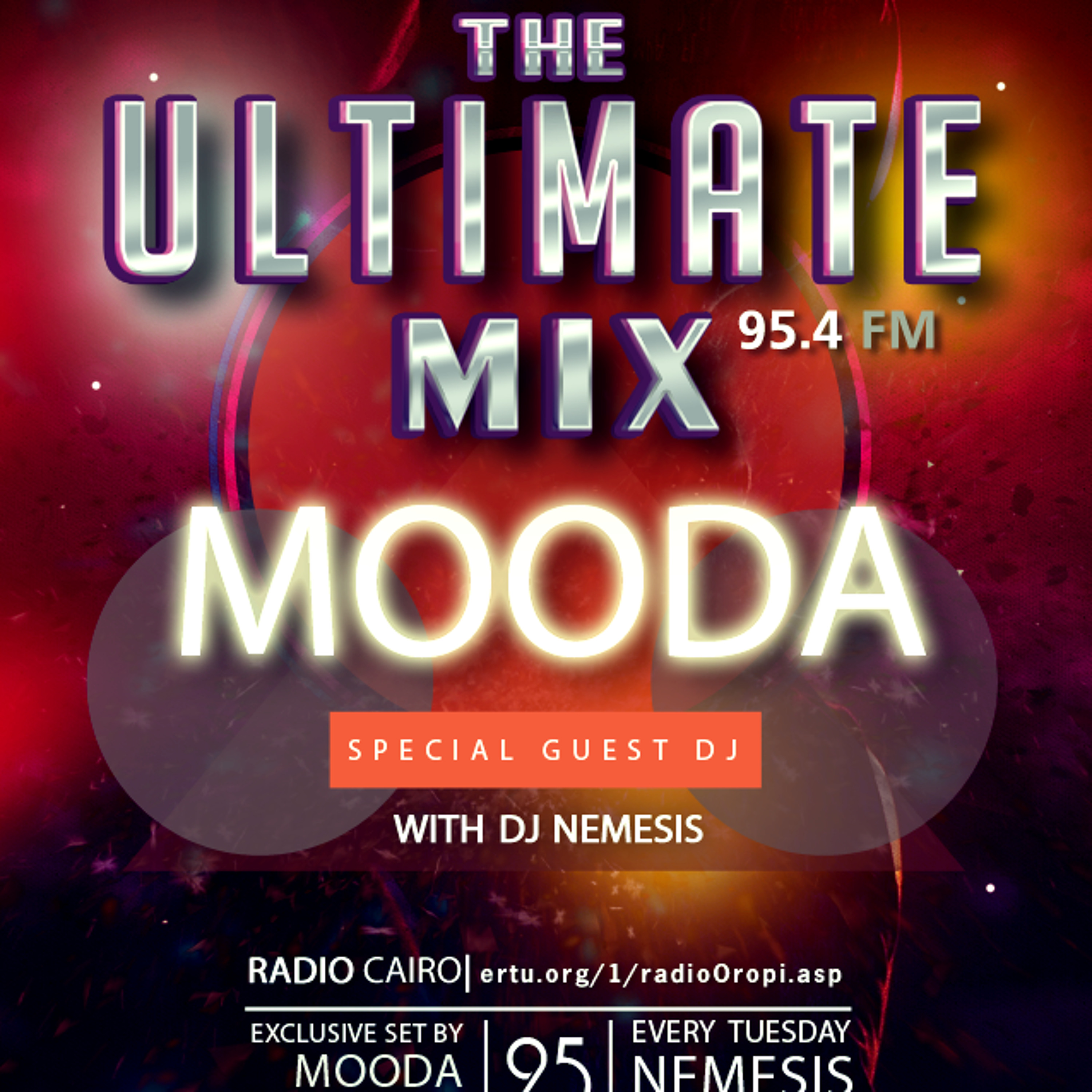 Nemesis - The Ultimate Mix Radio Show (031) 25/08/2015 (Guest DJ MOODA) episode artwork
