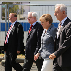 Kanzlerin Merkel in Heidenau