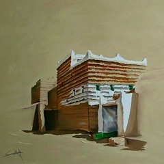 خطوة - قال ابن زيد-اداء أحمد المازني-العمل التشكيلي المصاحب للفنان فايع الألمعي