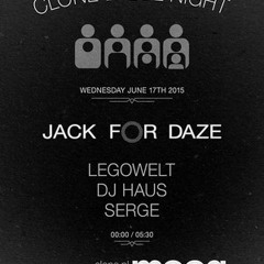 Legowelt @ Clone Jack For Daze - Moog Barcelona