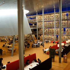 Field recordings Library TU Delft, NL
