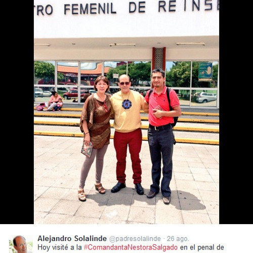 Solalinde visita a Nestora Salgado
