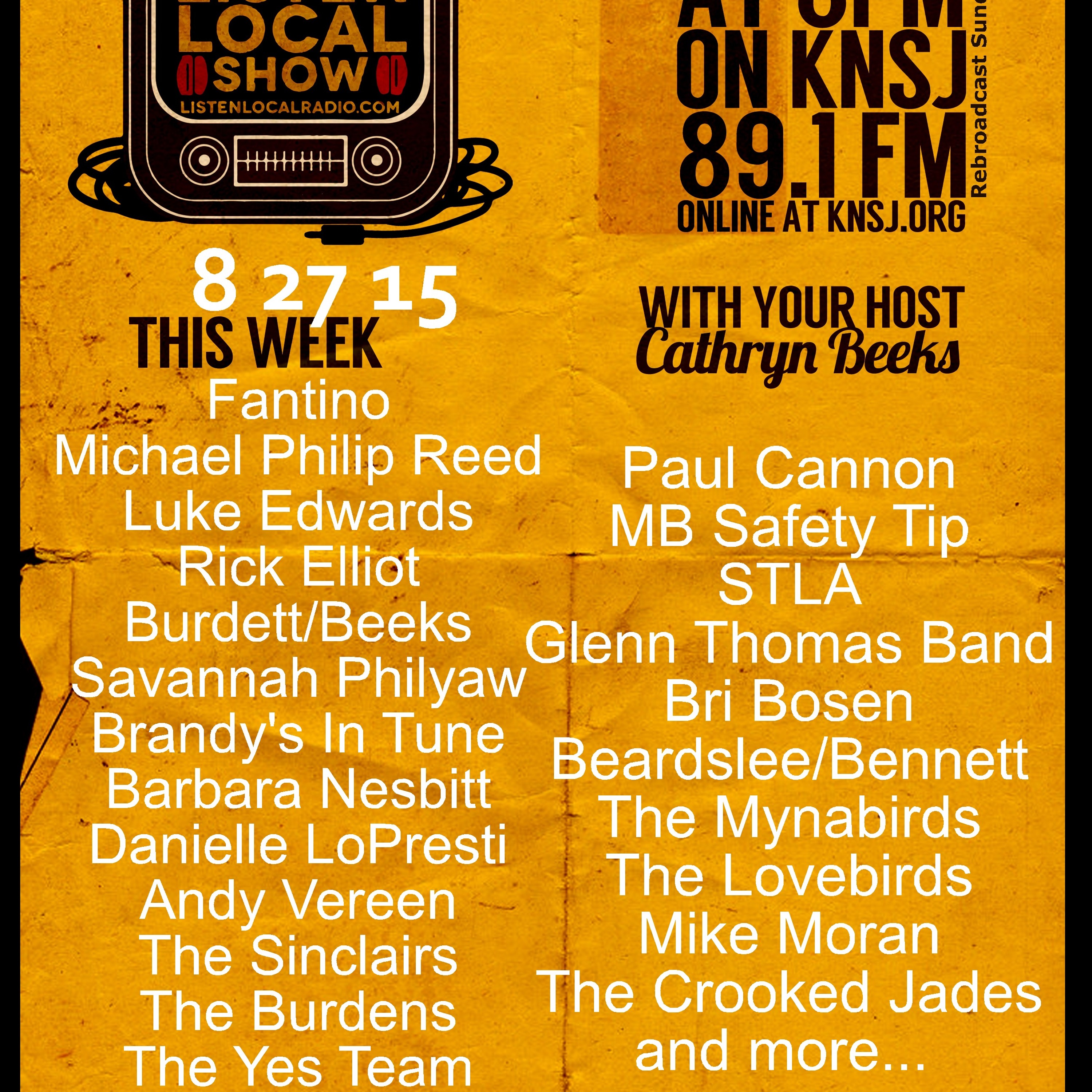 The Listen Local Show 8 27 15 episode artwork