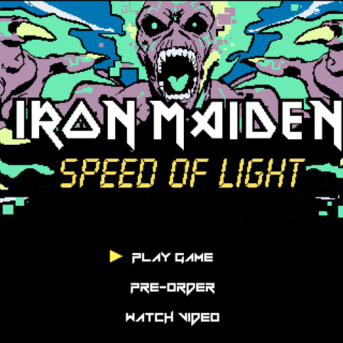 Jogue agora mesmo Speed of Light, o jogo do clipe do Iron Maiden! - Arkade