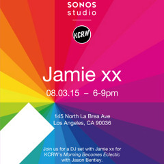 Jamie XX - KCRW @ Sonos