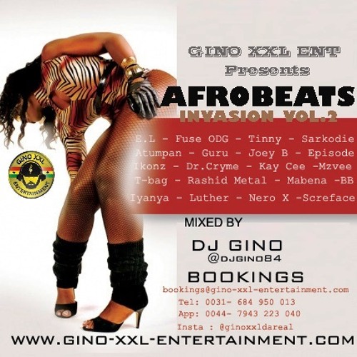 AFROBEAT INVASION VOL.2 MIXED BY DJ GINO