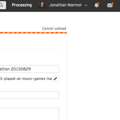 Cueing Music, at the Music Games Hackathon