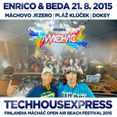 Techhousexpress - Enrico & Beda - Live at MACHAC 2015 Open Air Beach Festival