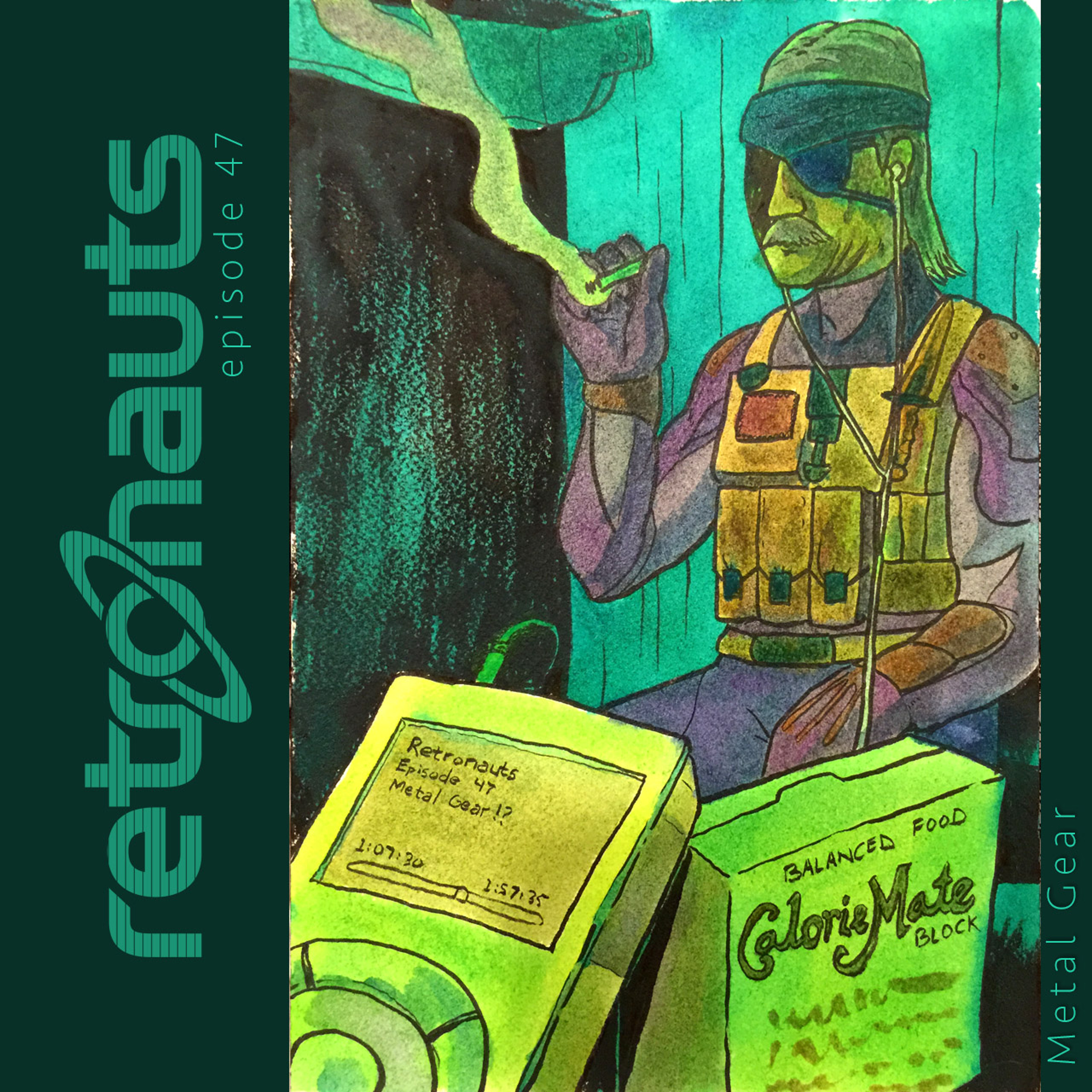 Retronauts Vol. IV Episode 47: The Final Word On Metal Gear episode artwork