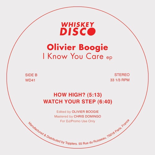 Olivier Boogie - How High? (Snippet)