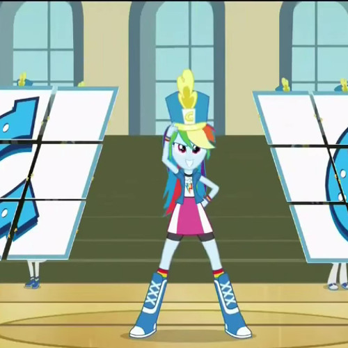Rainbow dash cheap friendship games
