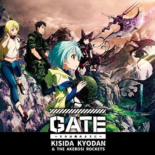 Stream Gate Jieitai Kanochi Nite Kaku Tatakaeri OP Full by Rukasu