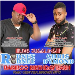 Chris Dymond fr (code red sound) & Rodneyrodney Live in NYC Aug 2015