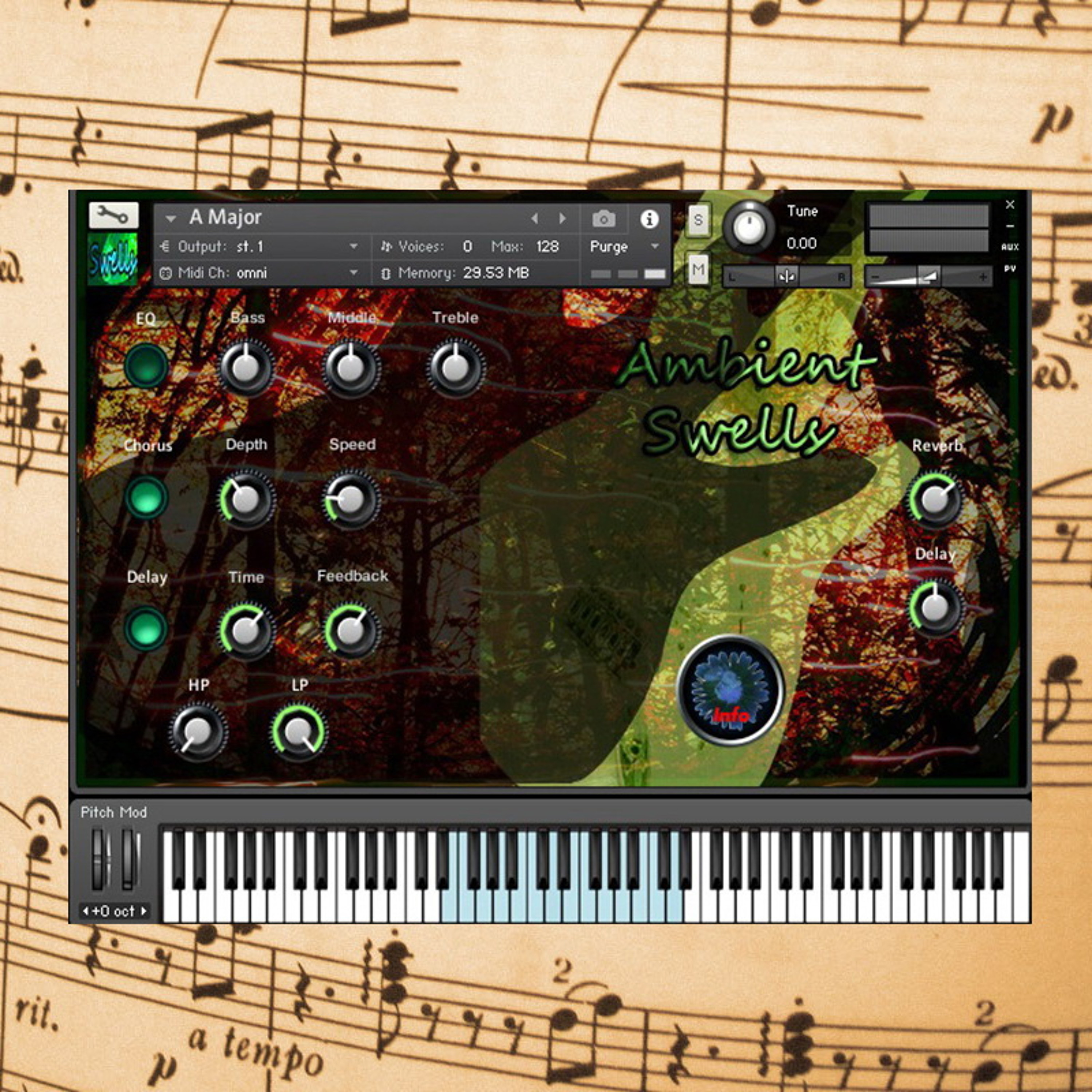 Ambient Swells -Sample Library Demo (Kontakt, Sfz, ) episode artwork
