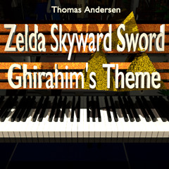 Zelda Skyward Sword - Ghirahim's Theme, Piano