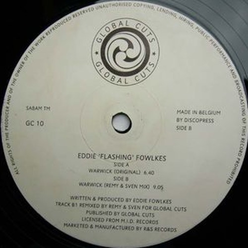 Eddie 'Flashin' Fowlkes - Warwick Remy & Sven Remix (1993)