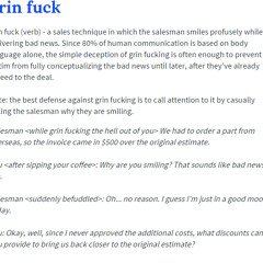 Grin Fuck