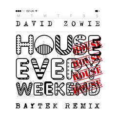 David Zowie - House Every Weekend (Baytek Remix)