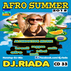 DJ.RIADA CD VOL.33  AFRO SUMMER2015