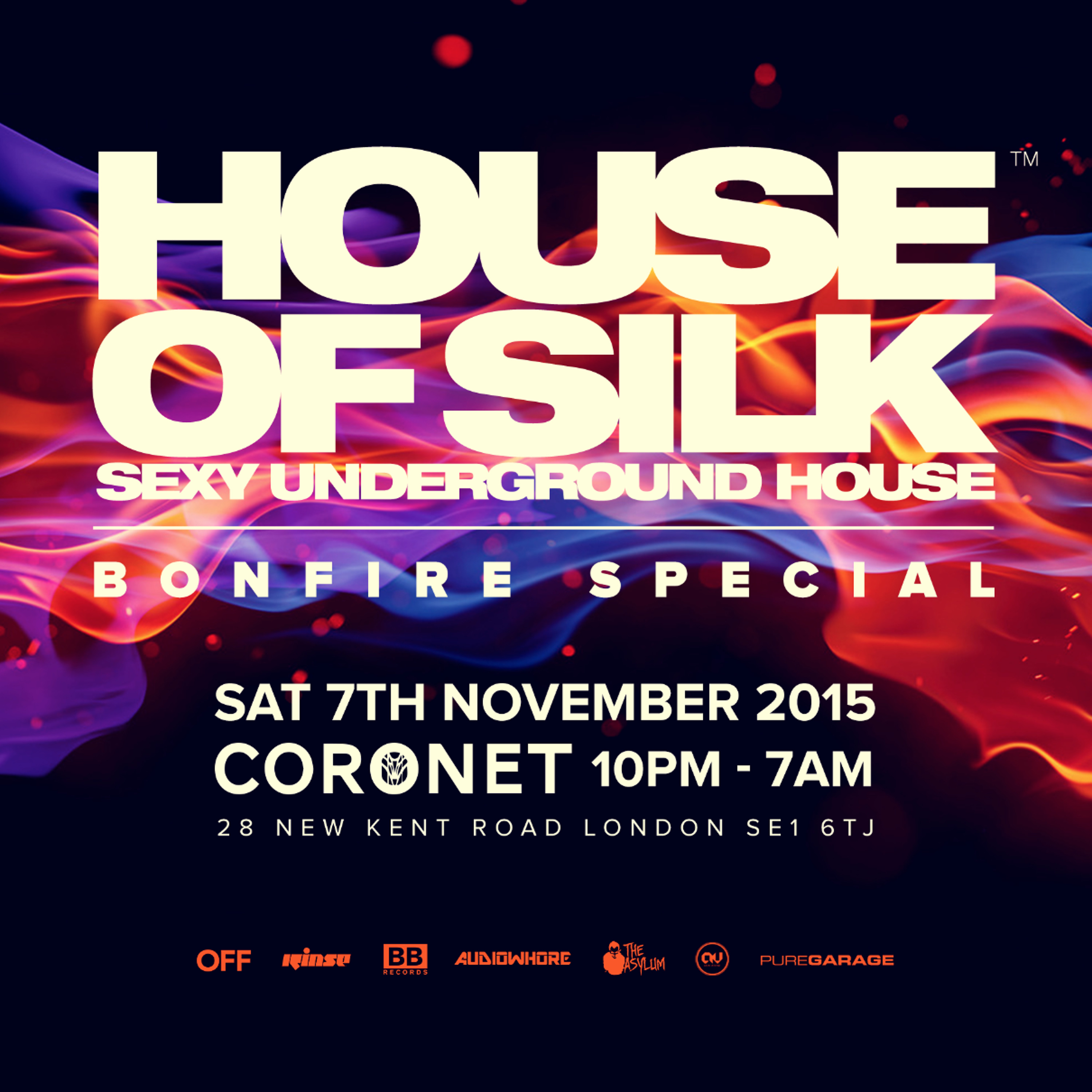 House of Silk (Part 11) - Promo Mix By DJ  S - Bonfire Special - Sat 7th Nov @ Coronet London SE1 episode artwork