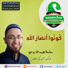 كُونوا أَنصَارَ اللَّهِ ـ برنامج تغريدات روحى
