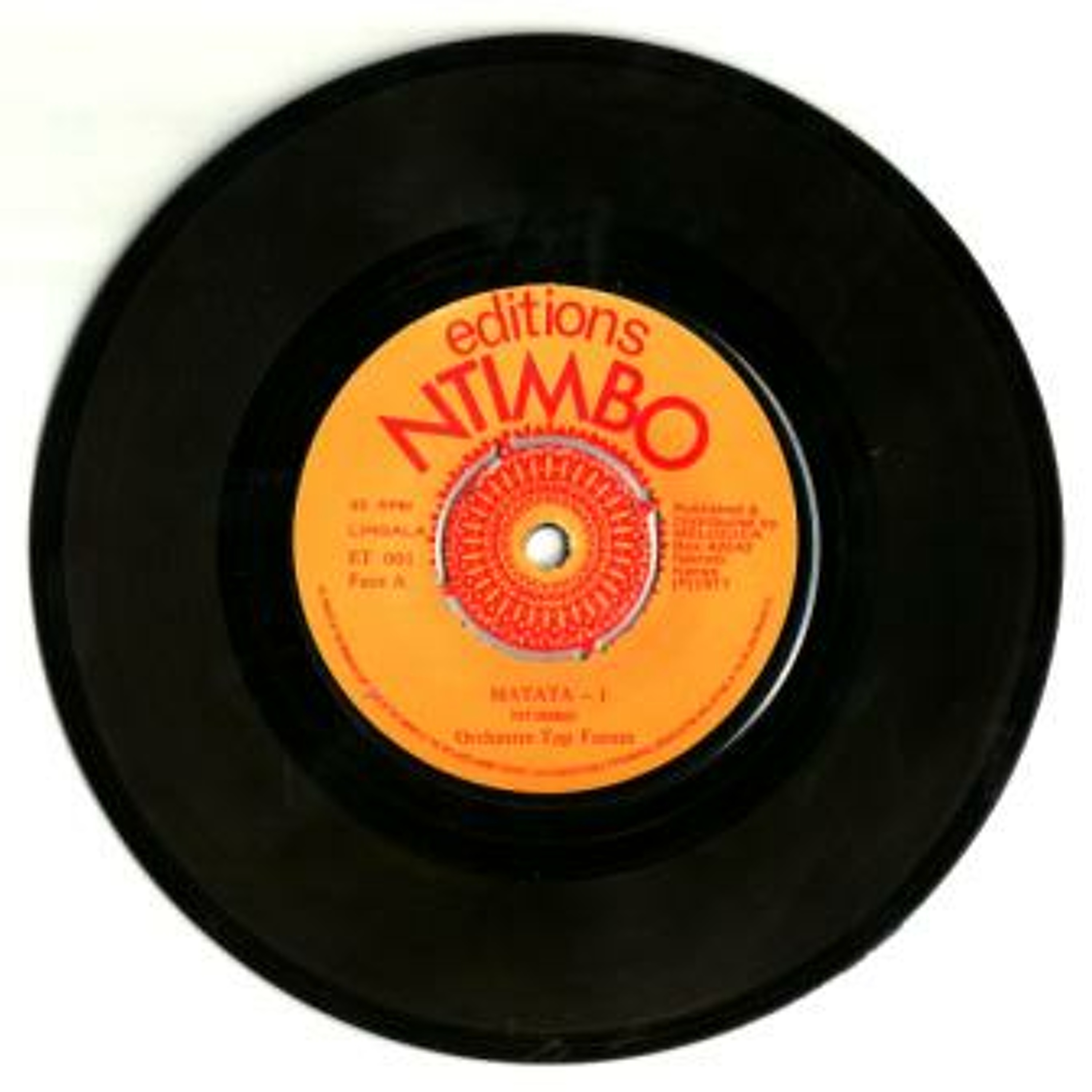 ET 001 - MATATA PT 1 - EDITIONS NTIMBO - 7 INCH VINYL RECORD - MELODICA MUSIC STORES episode artwork