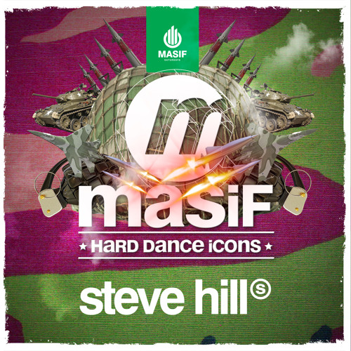 [FREE DJ MIX] Masif Hard Dance Icons 2015 - Mixed By Steve Hill