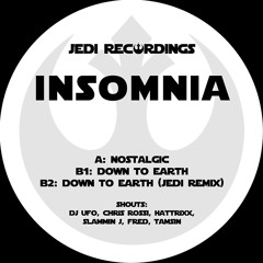 Insomnia - Down To Earth (Jedi Remix) 128k Preview Clip