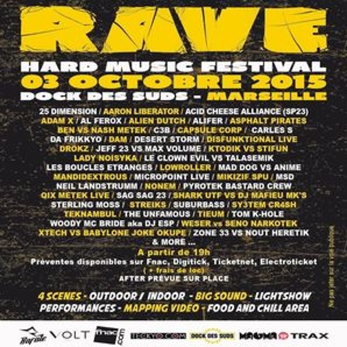 RAVE Hard Music Festival France (Promo mix by Mandidextrous)