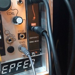 ARP RingMod (2 squares)+ Make Noise Echophone