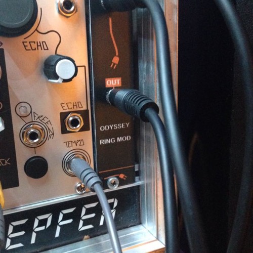 ARP RingMod (2 squares)+ Make Noise Echophone