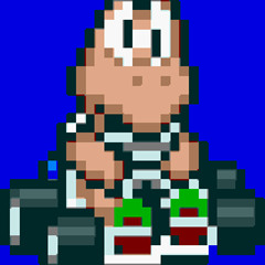 Super Mario Kart Rainbow Road (SNES)