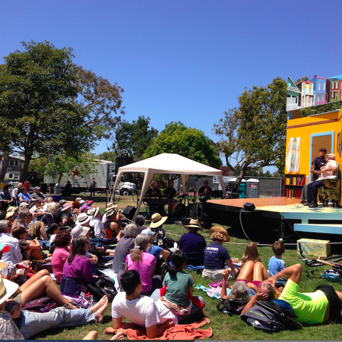 For the San Francisco Mime Troupe, the show goes on (KALW 91.7 FM, Aug 6, 2015)