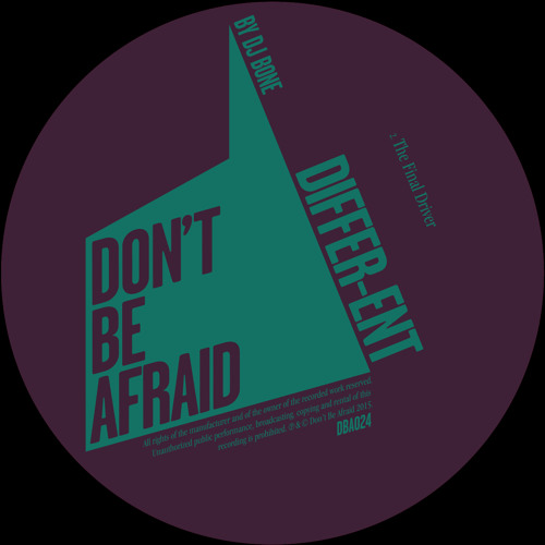 DBA024 DIFFER-ENT - THE FINAL DRIVER