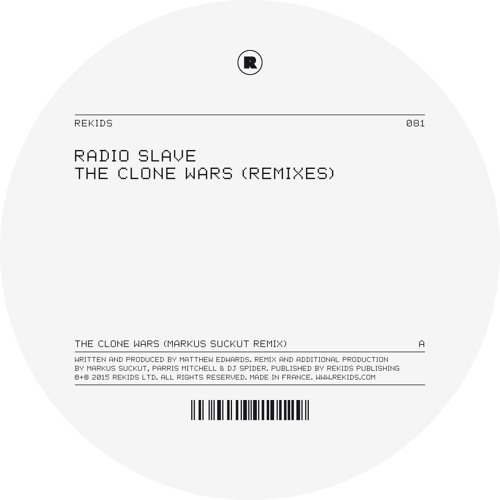 A1 Radio Slave - The Clone Wars (Markus Suckut Remix)