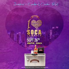 I LOVE SOCA - Jamaica's Coolest Cooler Fete' - Sat Sept 26 2015