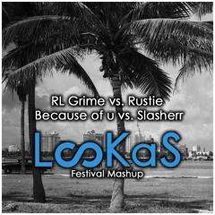 Because of u vs. Slasherr (Lookas Festival Mashup)