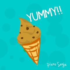 Eating Chocolate Ice Cream In The Middle Of The Crowd