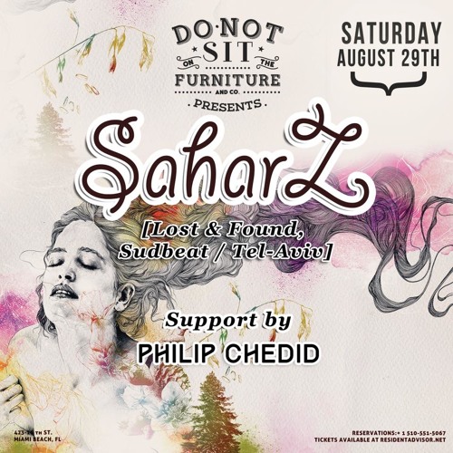 Philip Chedid - Live @ Do Not Sit with Sahar Z (August 29, 2015)