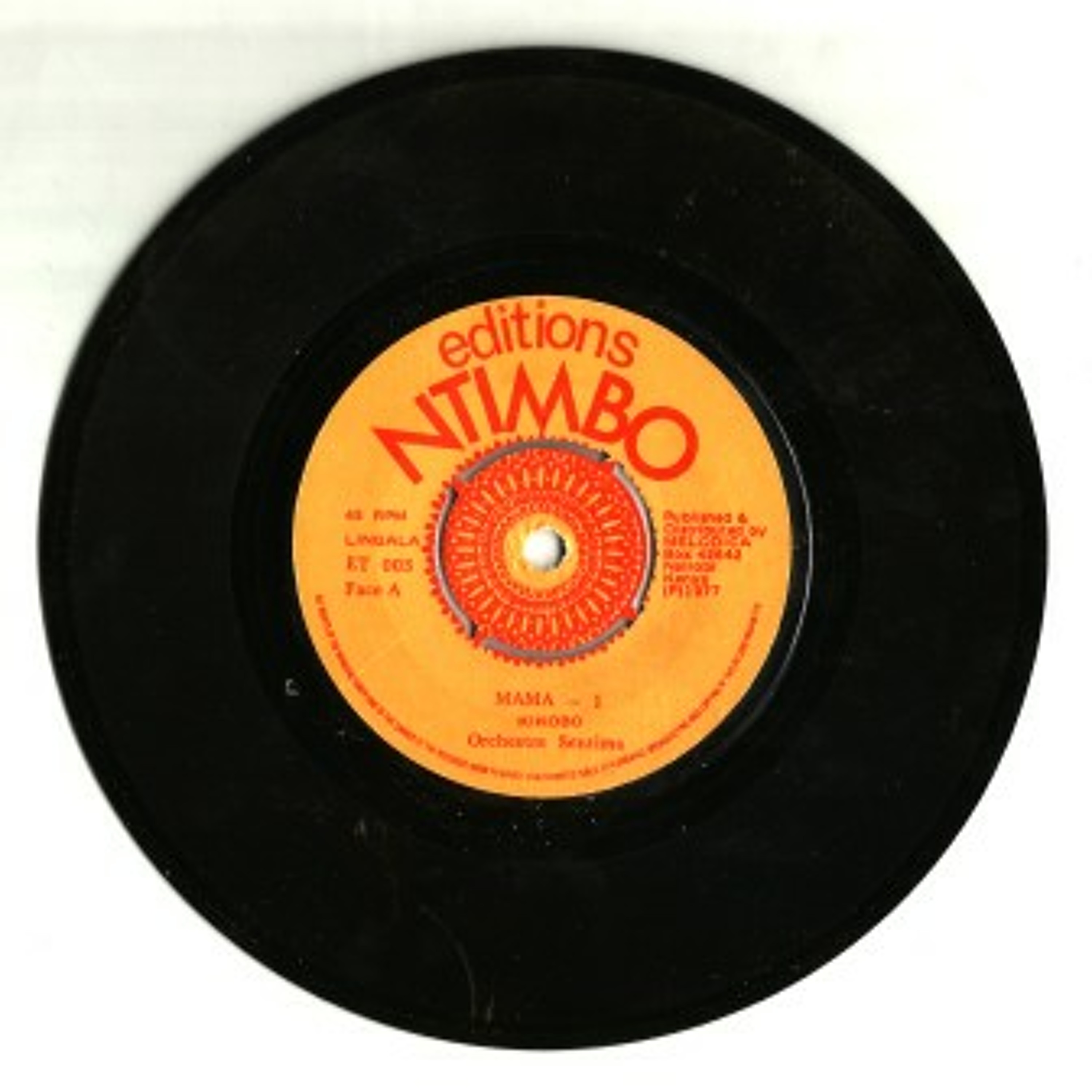 ET 003 - EDITIONS NTIMBO - MAMA PT 1/2 - ORCHESRTA SENTIMA - VINYL RECORD episode artwork