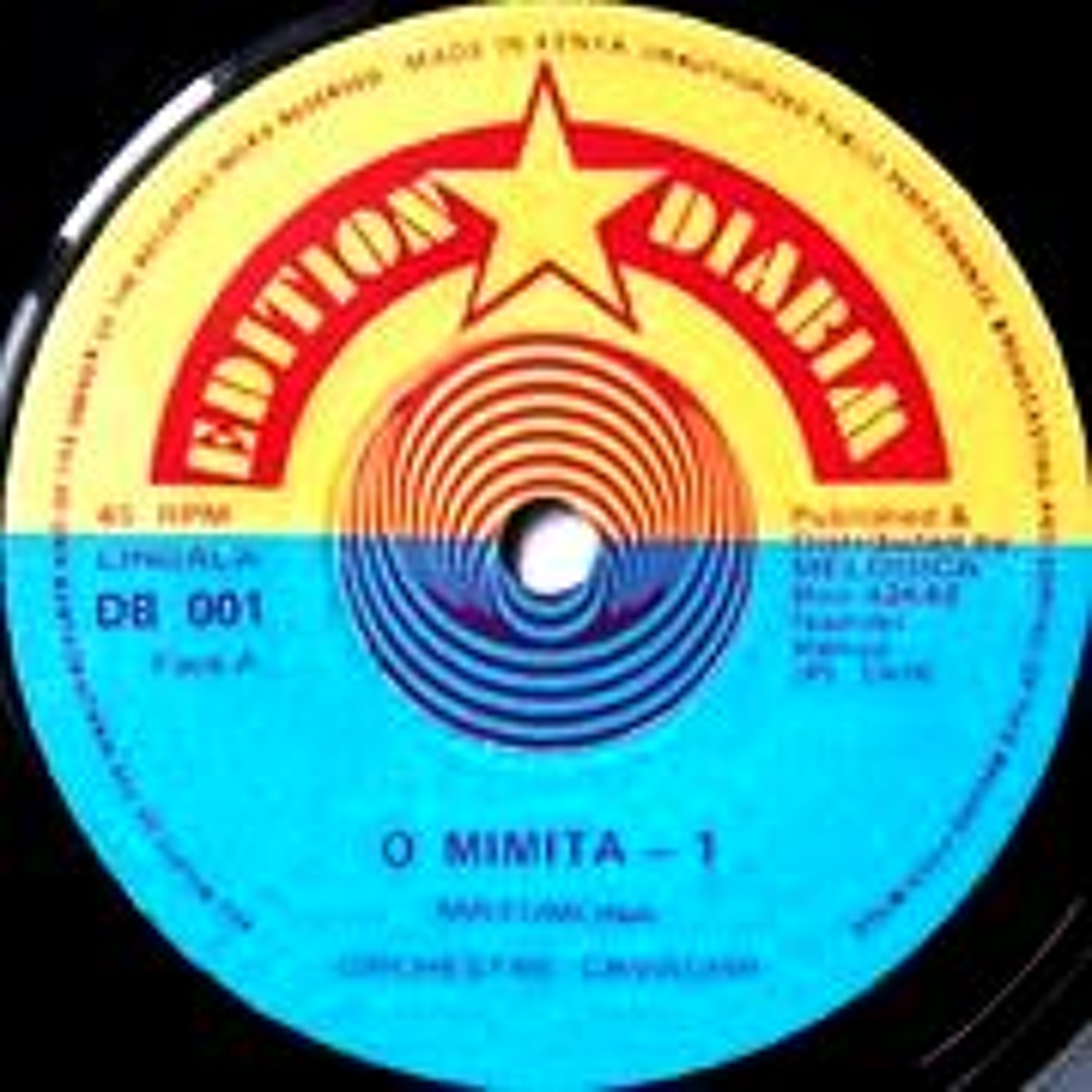 DB 001 - EDITIONS DIABIM - O'MIMITA PT 1/2 - ORCHESTRA CAVACHA - 7 INCH VINYL RECORD- MELODICA episode artwork