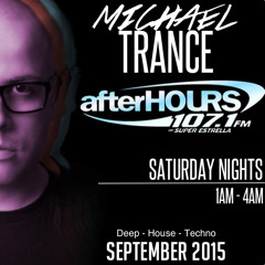 Deep House / Techno - Afterhours Mix Sept 2015 - Michael Trance