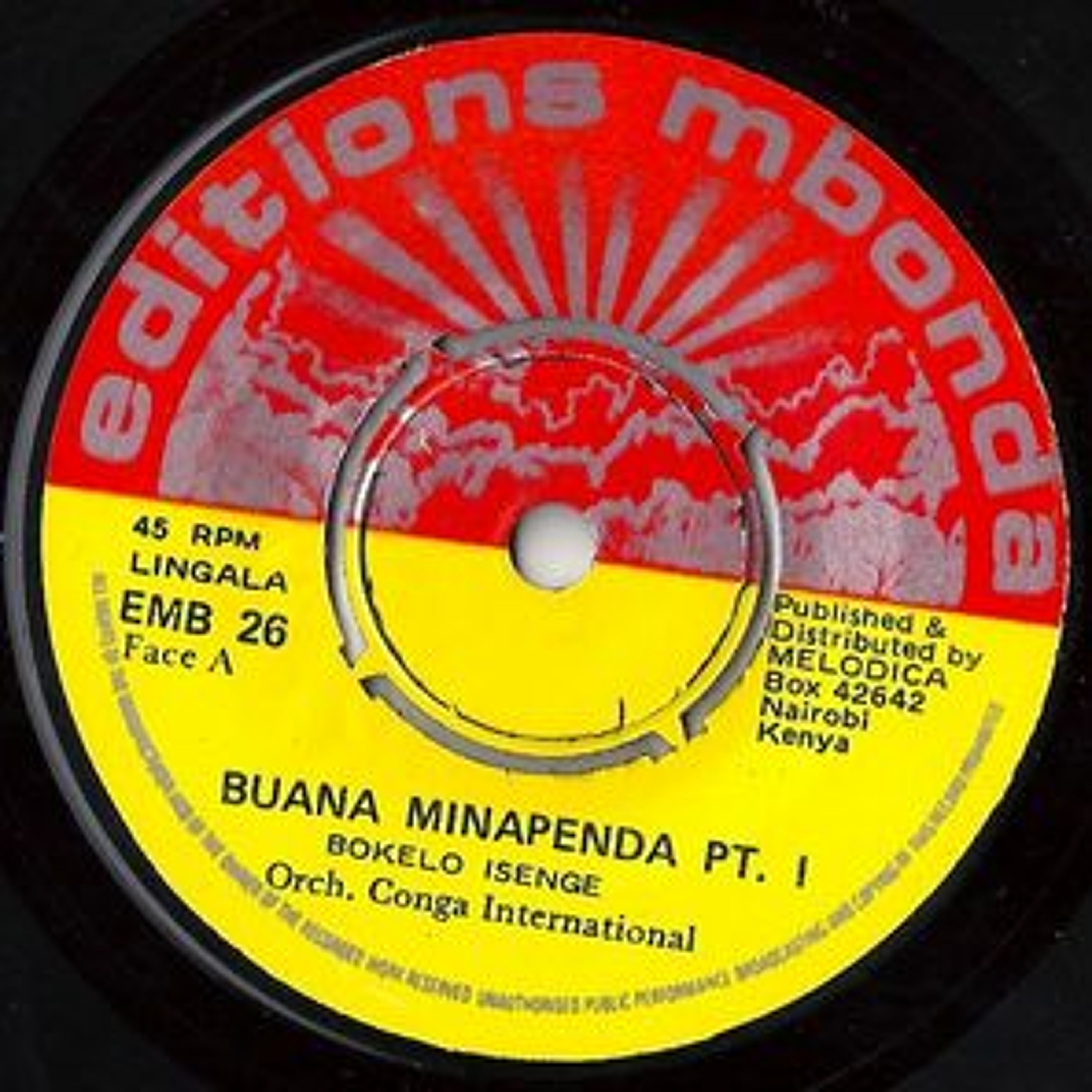 EMB 26 - EDITIONS MBONDA - BWANA MINAPENDA PT 1/2 - CONGO INTERNATIONAL - MELODICA MUSIC STORES episode artwork