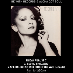 Soul Time In London: Nohelani Cypriano Release Party with Be With Records