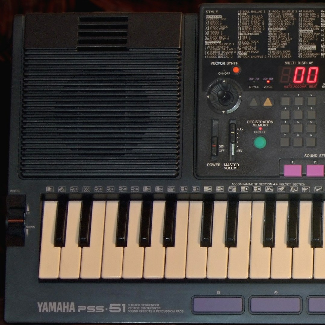 Yamaha PSS-110☆1985年☆ヒューマンボイスサンプル☆日本語表記☆ Yamaha PSS-110☆1985年☆ヒューマンボイスサンプル☆日本語表記☆
