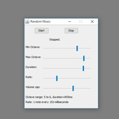 Interactive JythonMusic Example 1