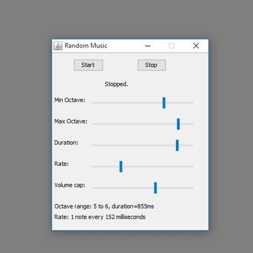 Interactive JythonMusic Example 1
